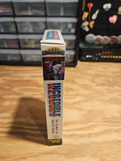 Incredible Rescues VHS Amazing Video Collection, Reality TV