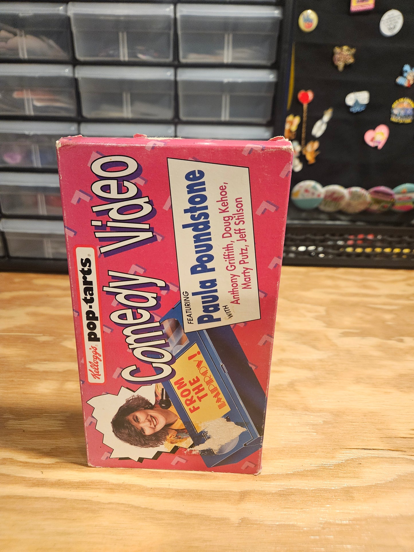 Kellogg Pop-Tarts Comedy Video VHS