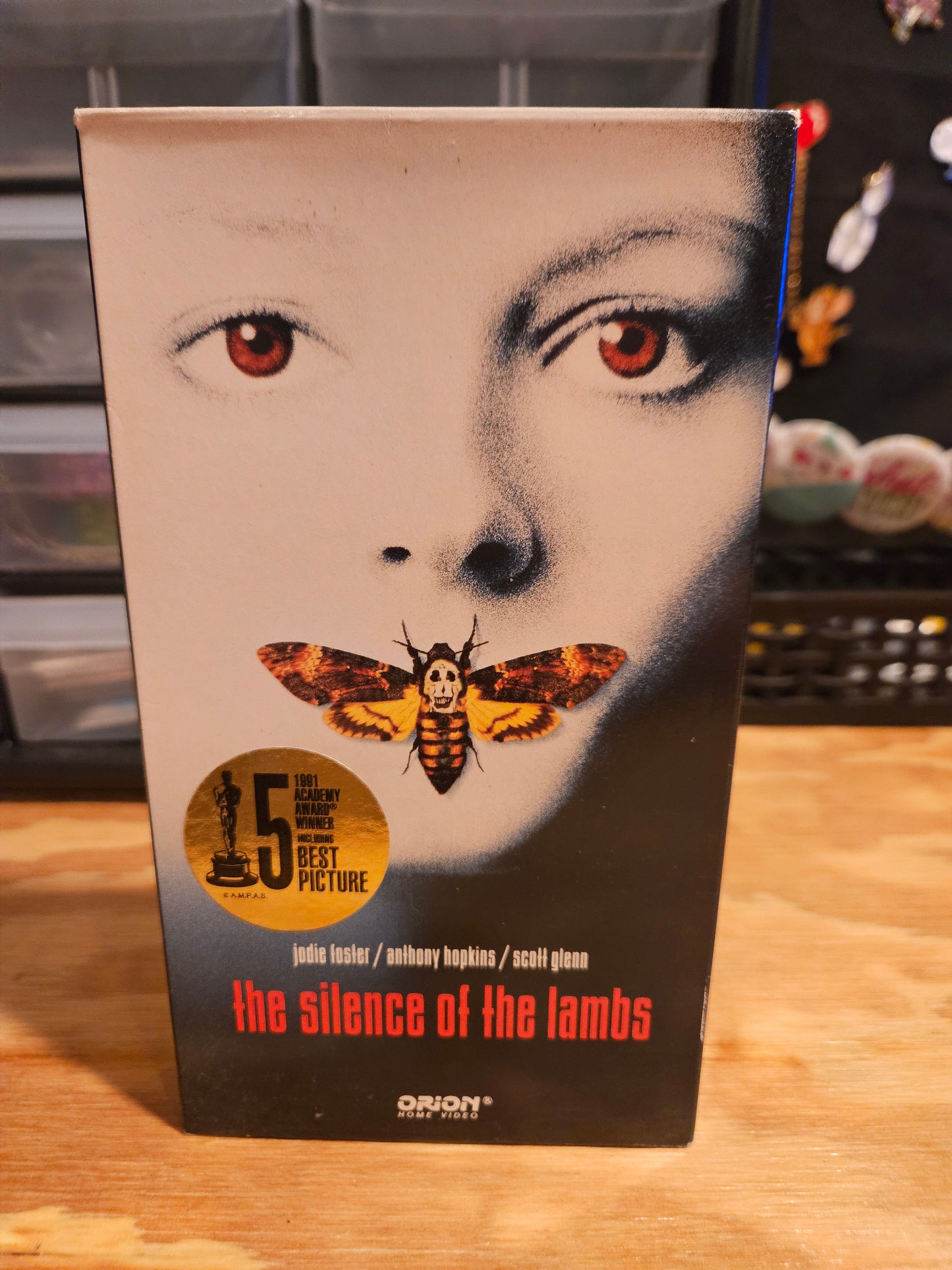 The Silence of the Lambs VHS Jodie Fostet, Anthony Hopkins, Cult Classic