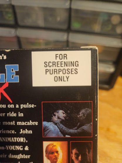 Castle Freak VHS, SCREENER/PROMO TAPE! Full Moon Entertainment. Rare Tape!