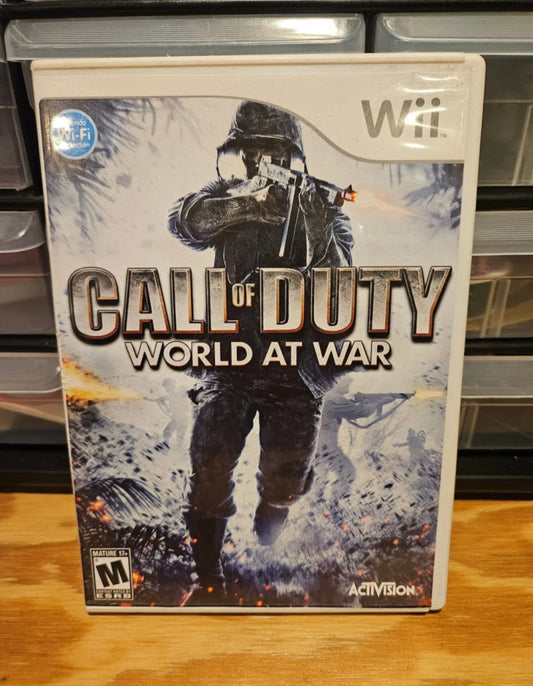 Call of Duty World at War Nintendo Wii, Activision