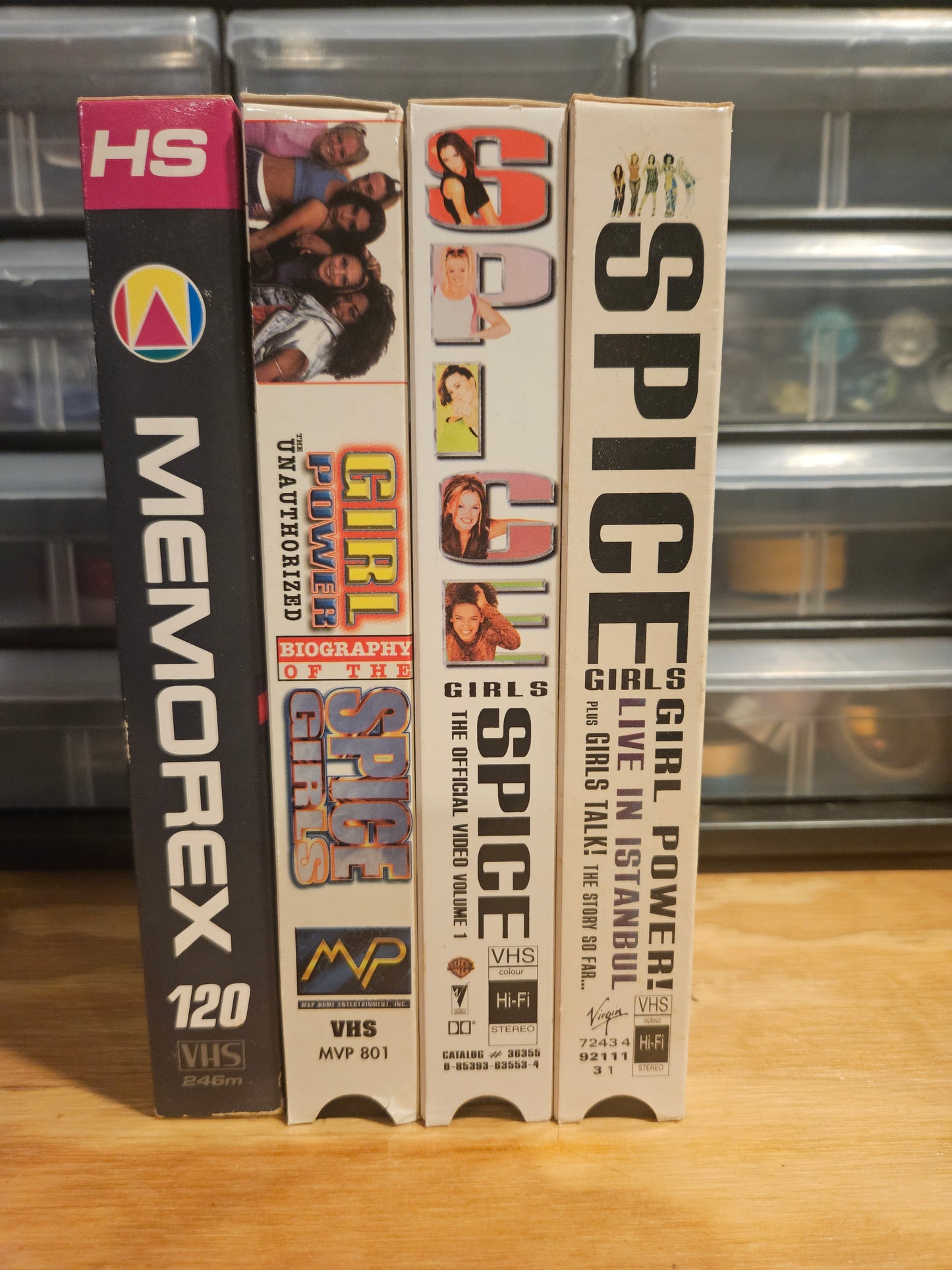 Spice Girls VHS Lot, Music Memorabilia, Concert, Nostalgia