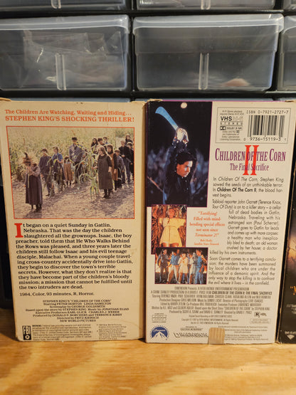 Children Of The Corn VHS Lot 1, 2, 3, 5, 666