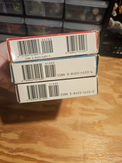 McGee and Me Skate Expectations, A Star in the Breaking, and Twas the Fight Before Christmas vhs set