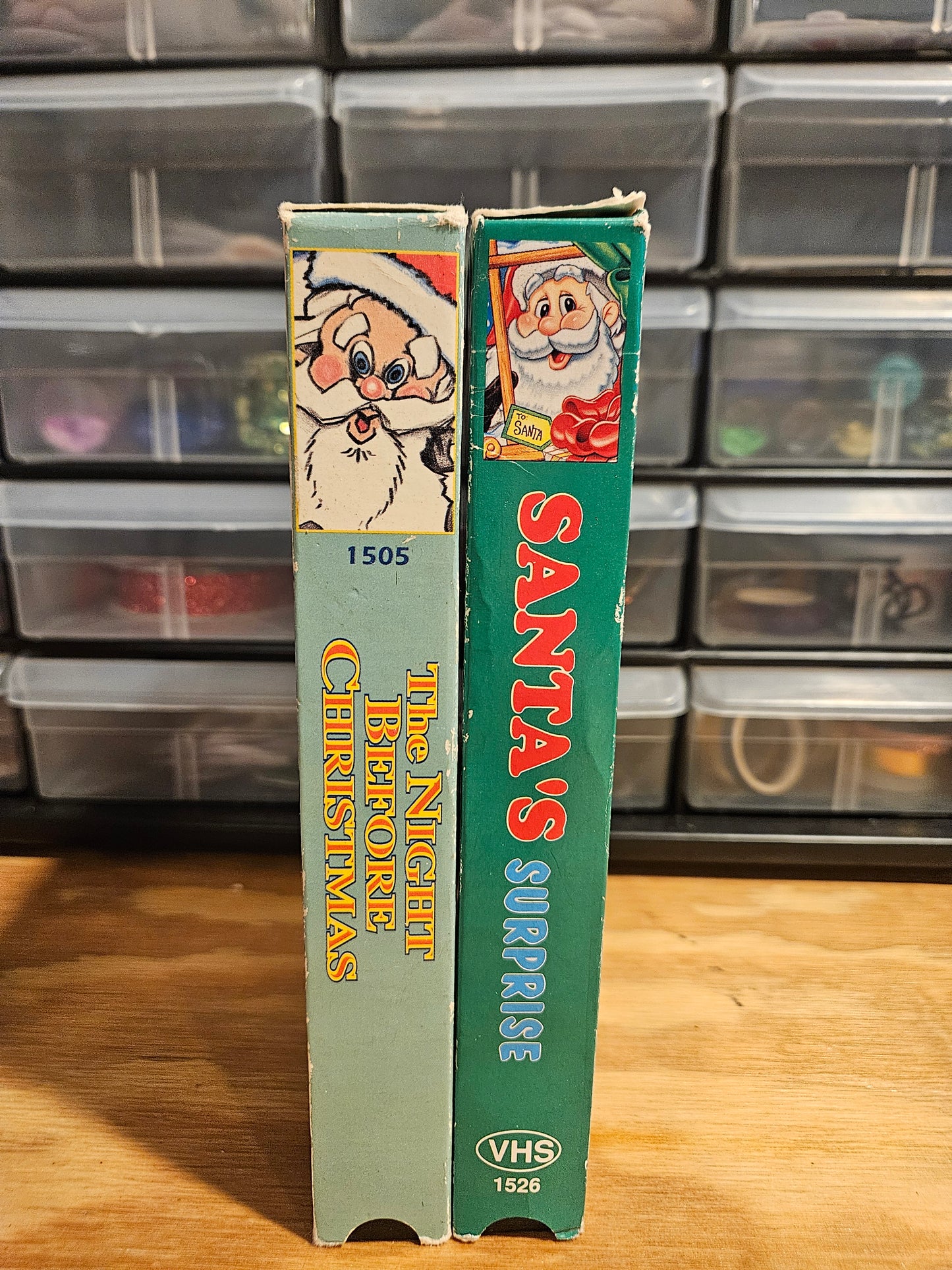 Santa VHS Set- Santa's Surprise and The Night Before Christmas