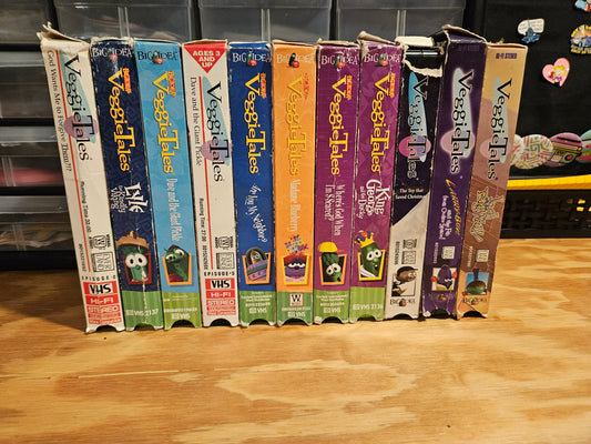 VeggieTales VHS Lot of 11