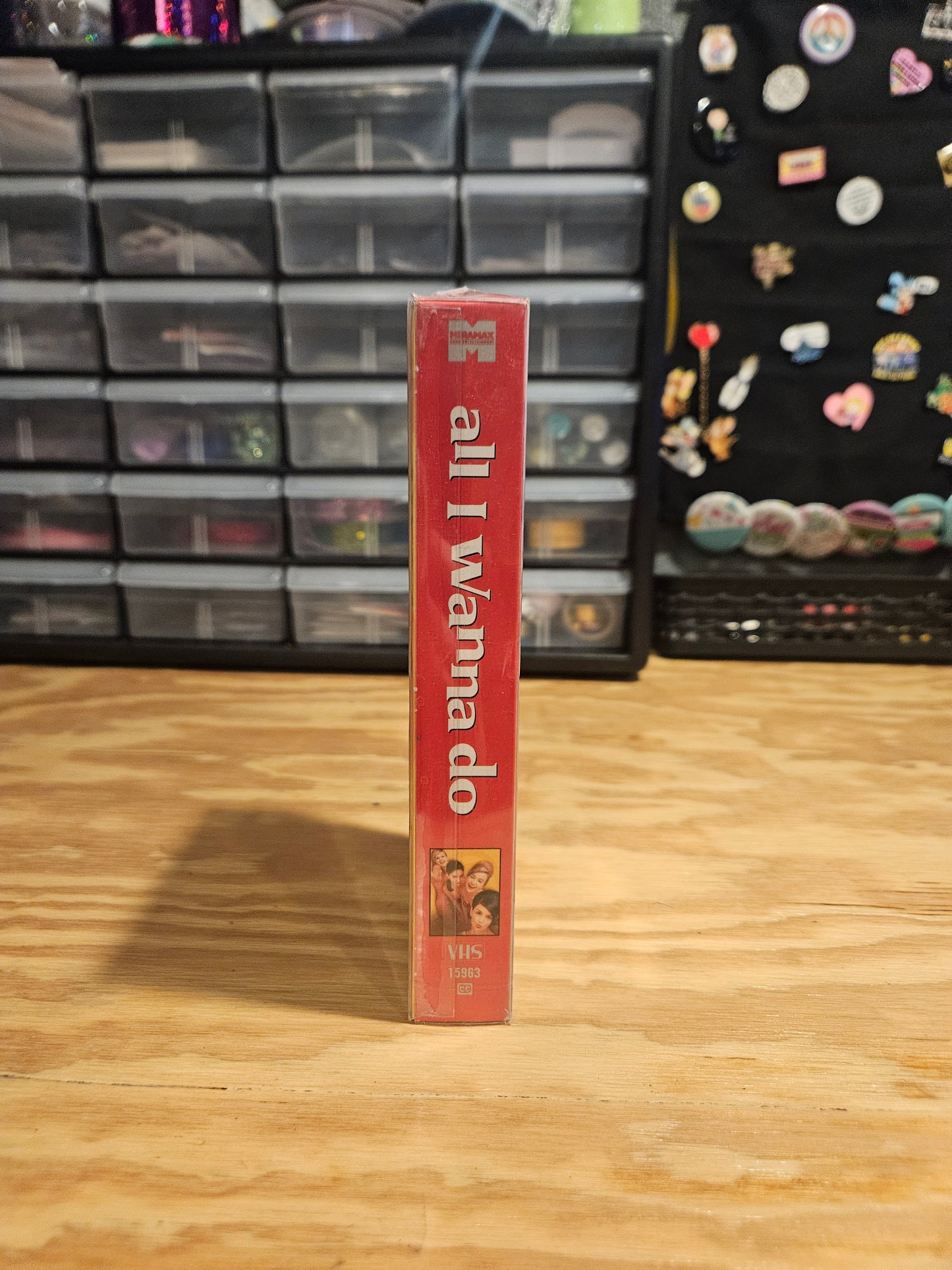 All I Wanna Do VHS (AKA Strike), Cult Classic, Previous Rental Video