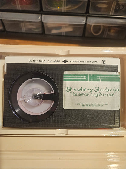 Strawberry Shortcake Housewarming Surprise Betamax (NOT VHS)