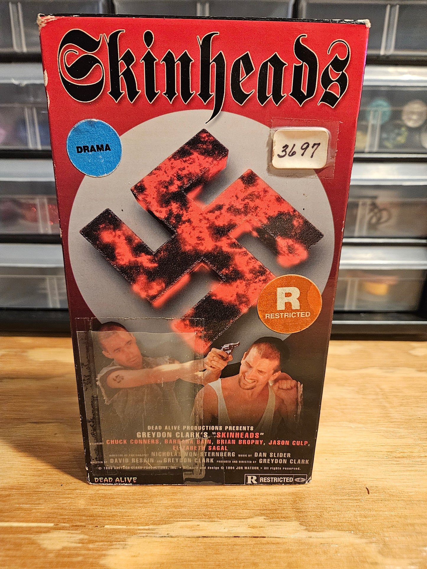 Skinheads VHS Dead Alive Productions, Rare