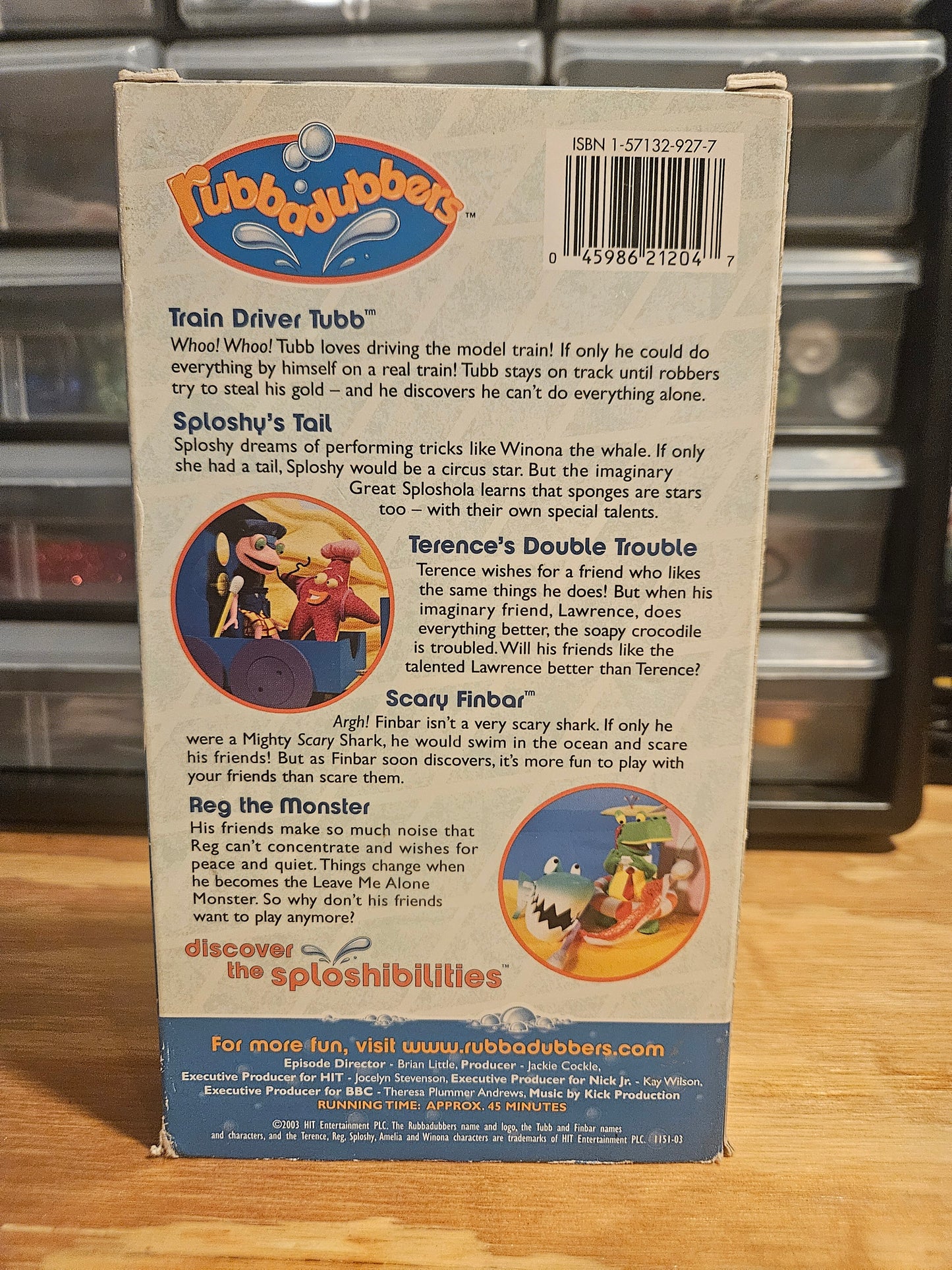 Here Come The Rubbadubbers VHS