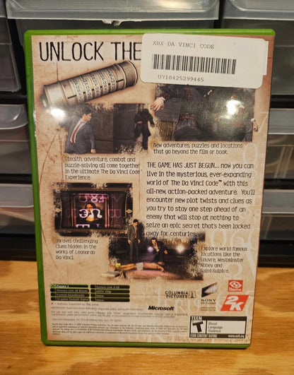 The DaVinci Code Xbox