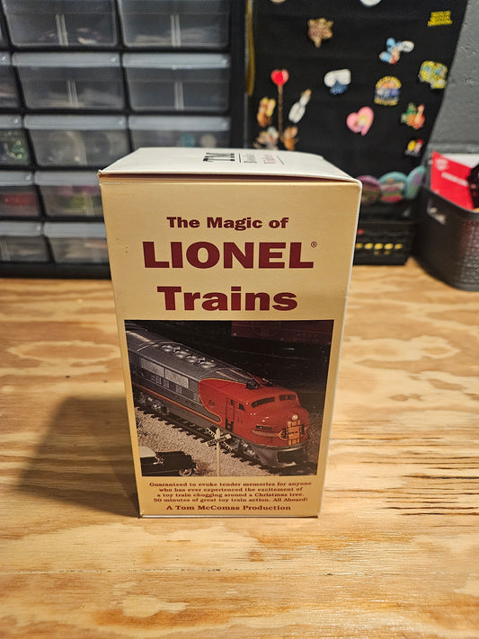 The Magic of Lionel Trains 1, 2, 3 VHS Set