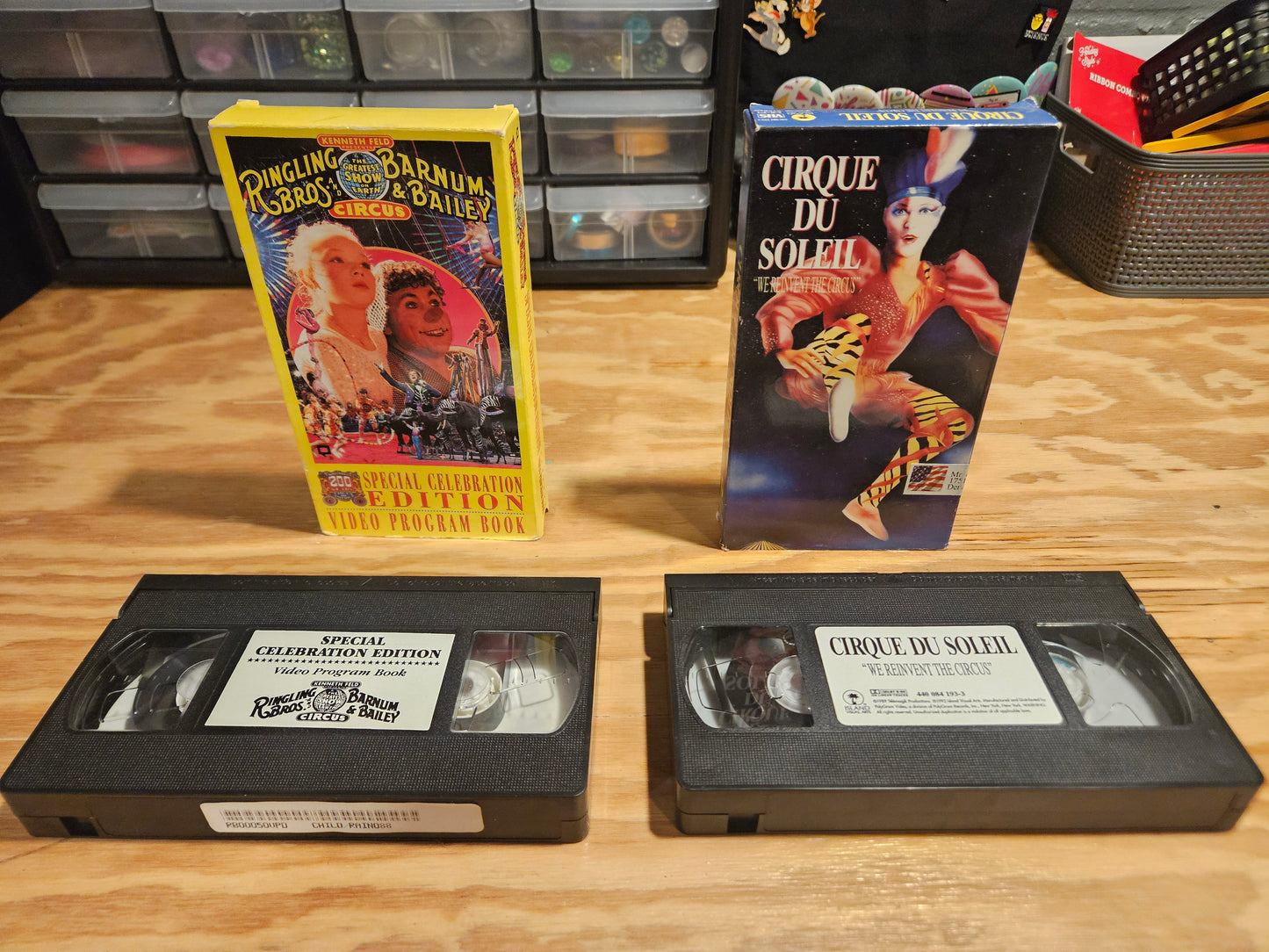 Cirque Du Soleil and Ringling Bros Barnum & Bailey Special Celebration Edition, Circus VHS