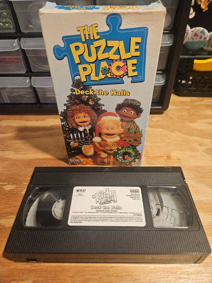 The Puzzle Place Deck The Halls VHS Sony Wonder, Patti LaBelle. Rare Tape