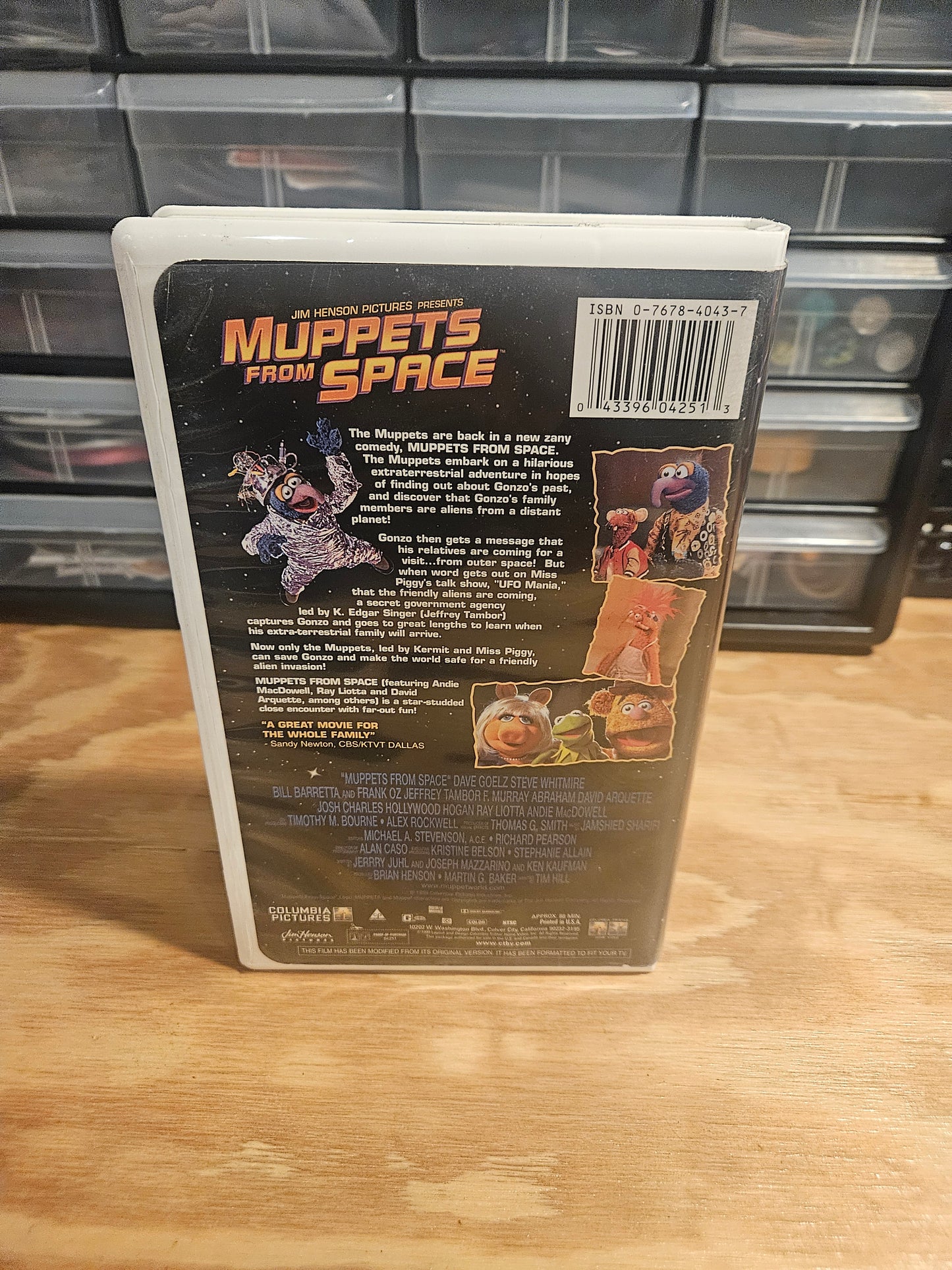 Muppets From Space VHS, Jim Henson