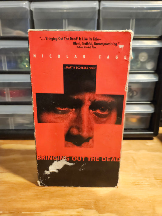 Bringing Out The Dead VHS, Nicolas Cage, Patricia Arquette