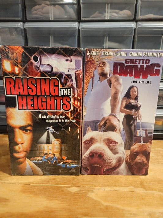 Raising the Heights (SEALED), Ghetto Dawg VHS set