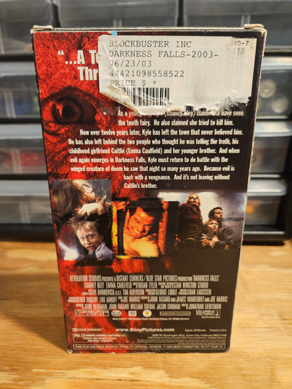 Darkness Falls VHS Horror