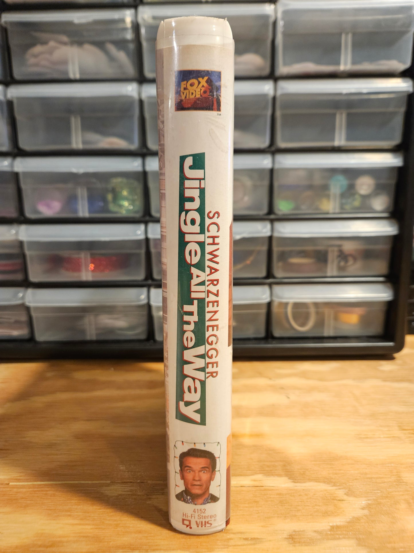 Jingle All The Way VHS Christmas, Arnold Schwarzenegger, Fox Video