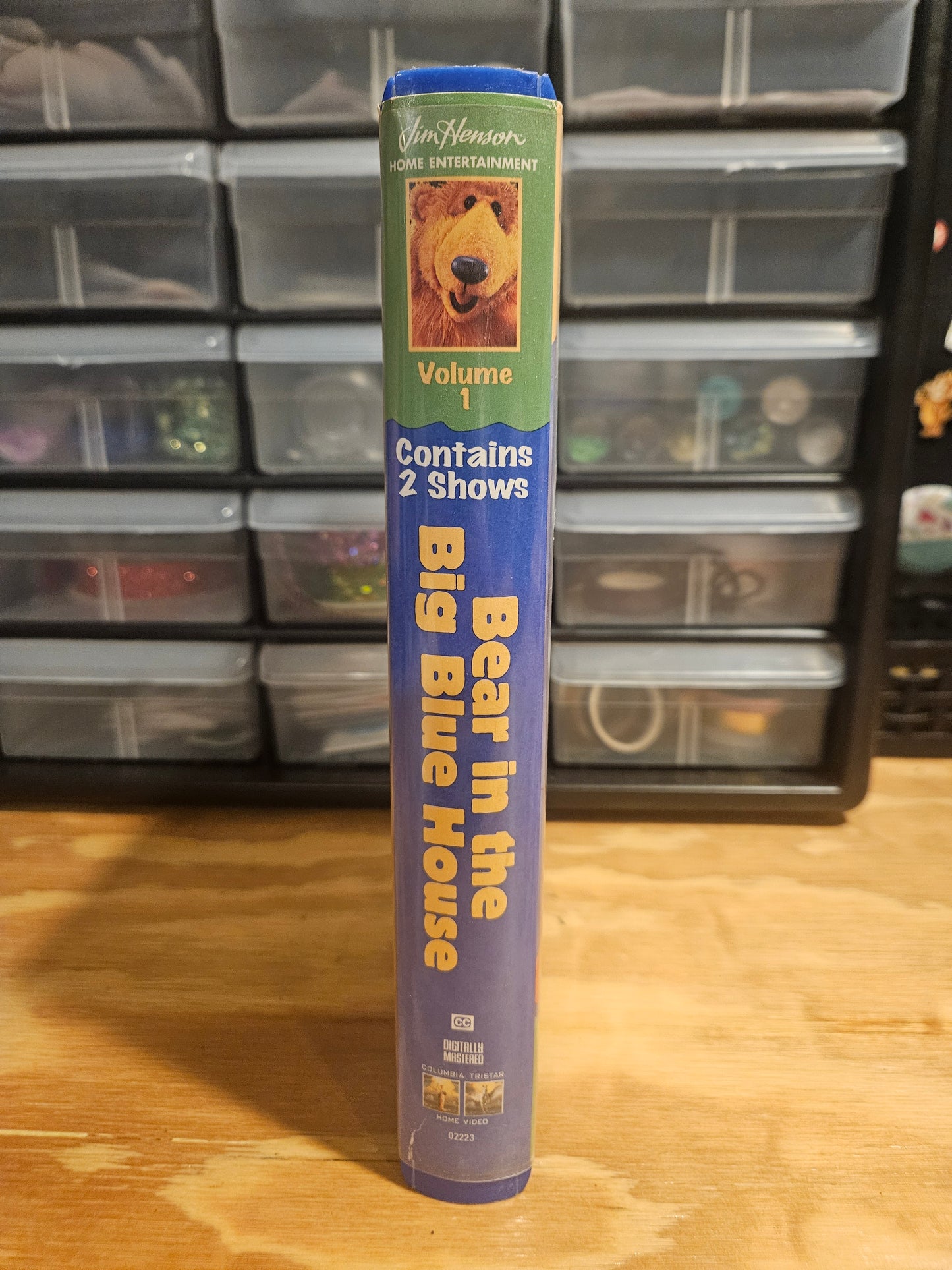 Bear in the Big Blue House VHS - Home is Where the Bear Is & What's in the Mail Today?