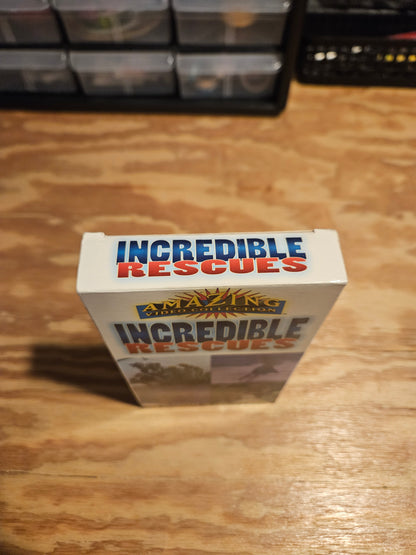 Incredible Rescues VHS Amazing Video Collection, Reality TV