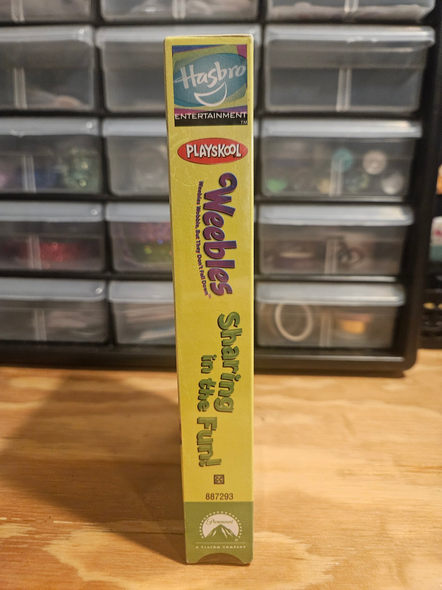 Weebles Sharing In The Fun, SEALED VHS