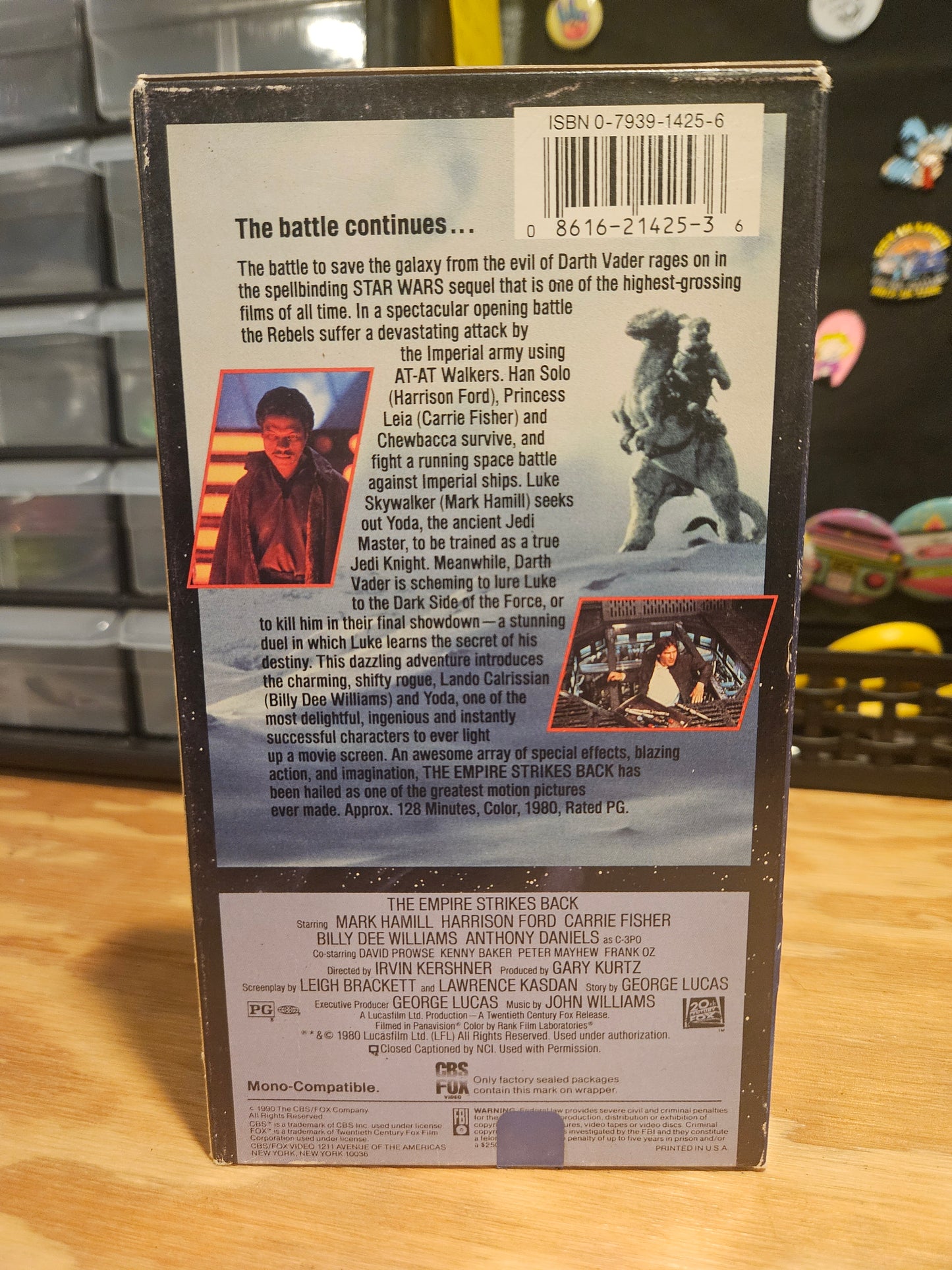Star Wars The Empire Strikes Back, CBS Fox