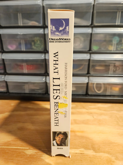 What Lies Beneath VHS, Horror/Thriller, Harrison Ford, Michelle Pfeiffer
