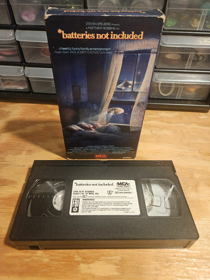 Batteries Not Included VHS, MCA, Spielberg