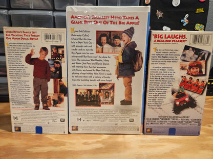 Home Alone 1, 2, 3 VHS Set, Macaulay Caulkin, 20th Century Fox, Christmas Movies