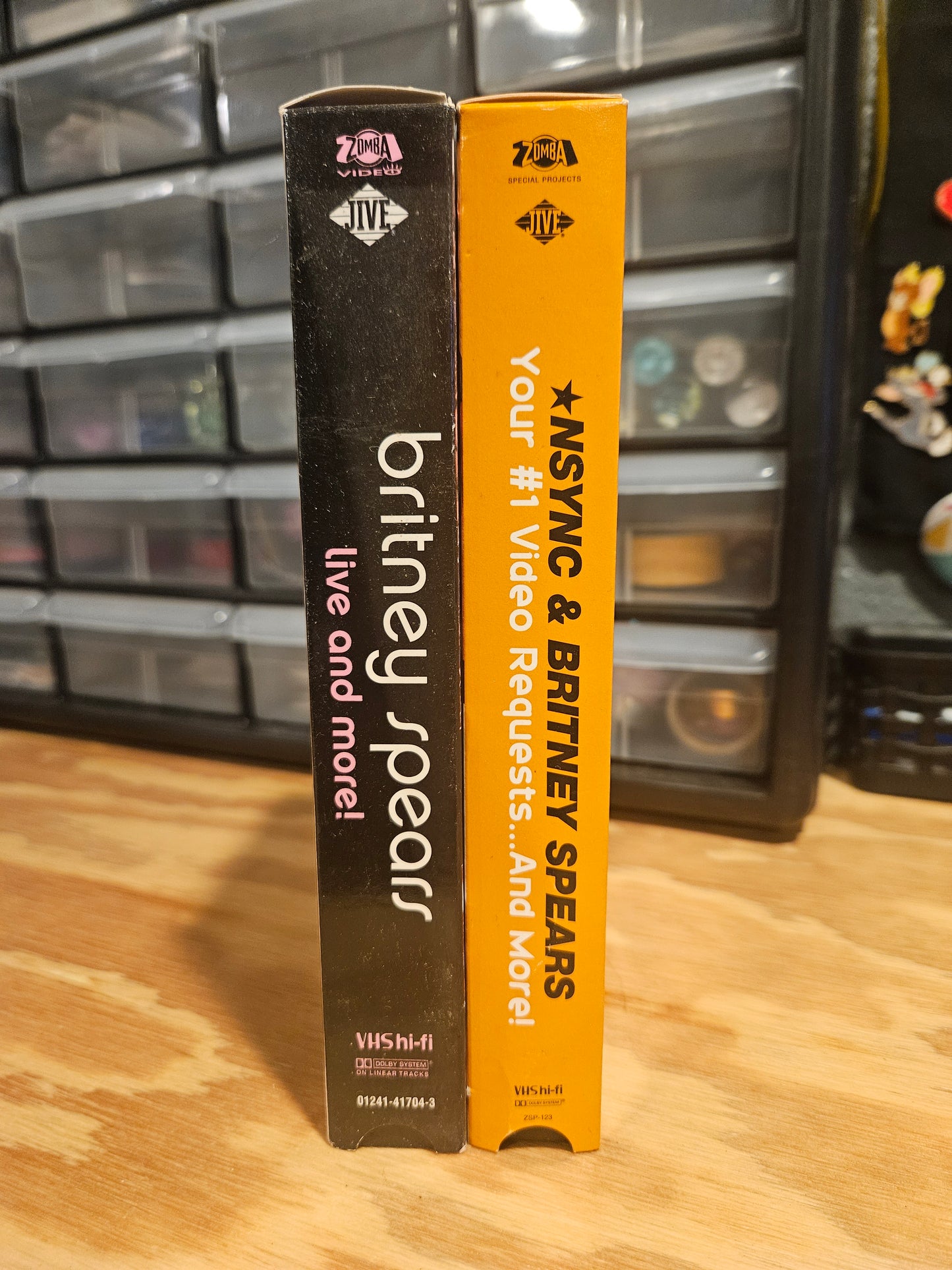 Britney Spears & Nsync VHS, Music Memorabilia