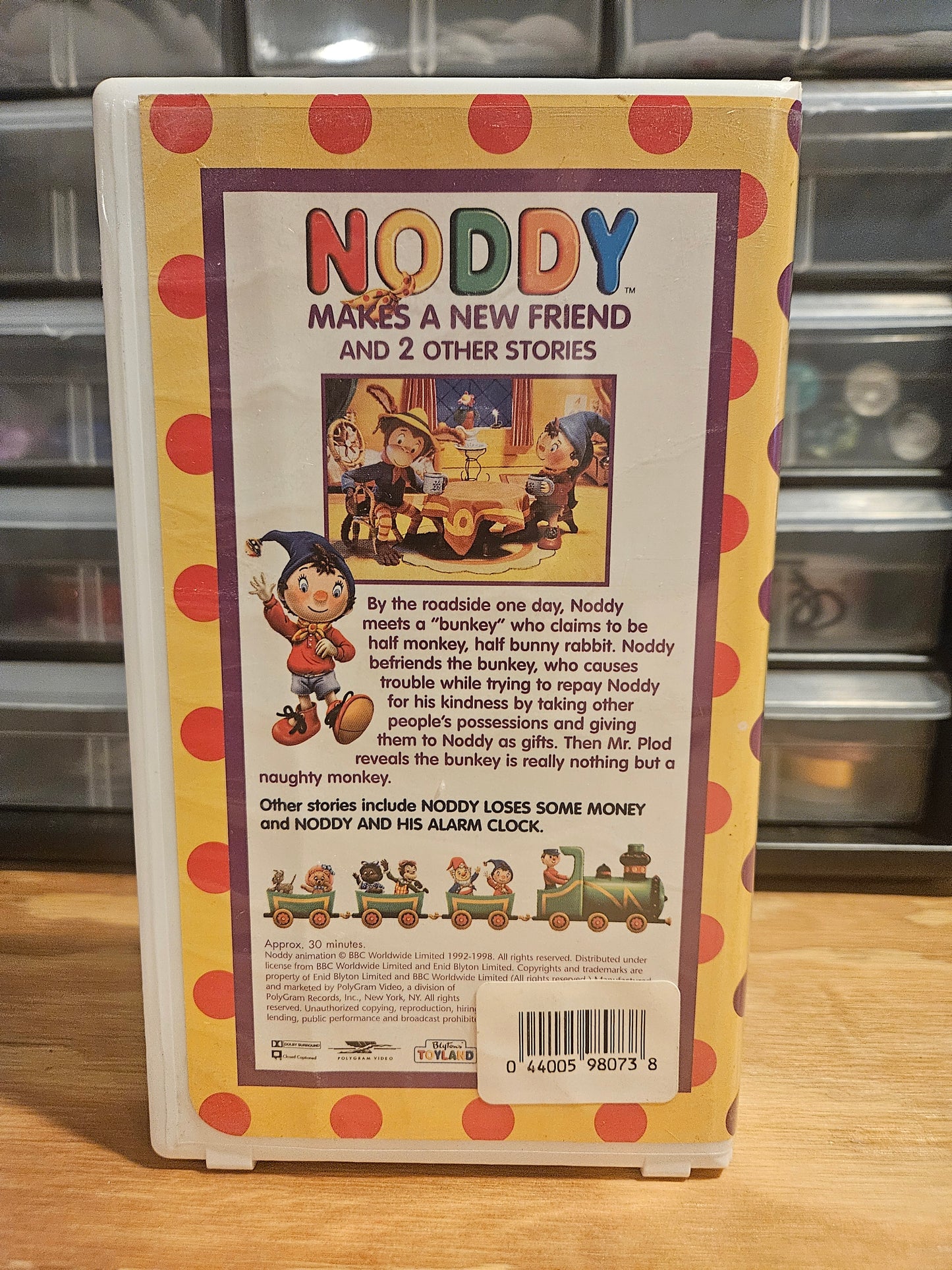 Noddy Makes A New Friend + 2 Other Stories VHS RARE