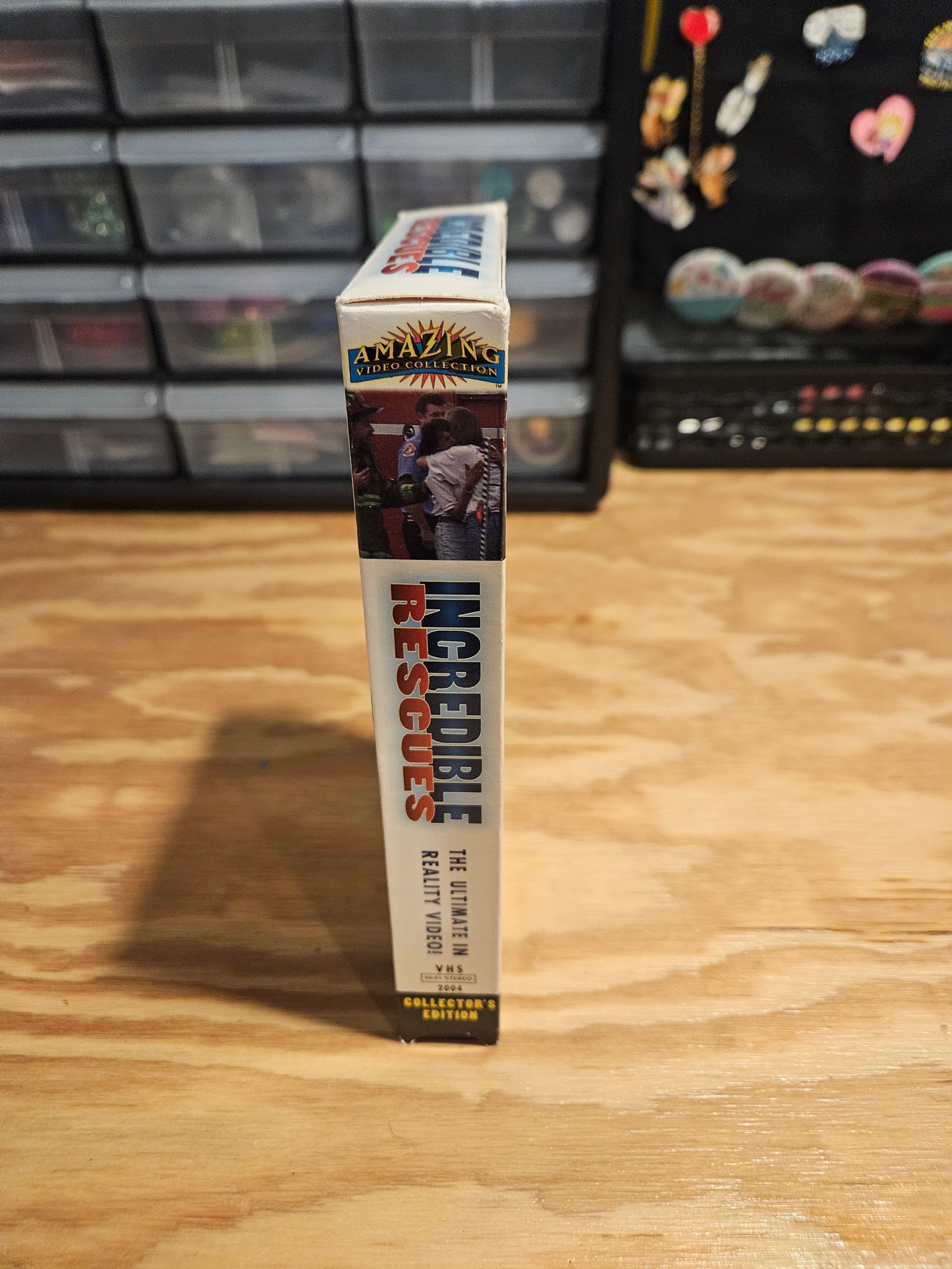 Incredible Rescues VHS Amazing Video Collection, Reality TV