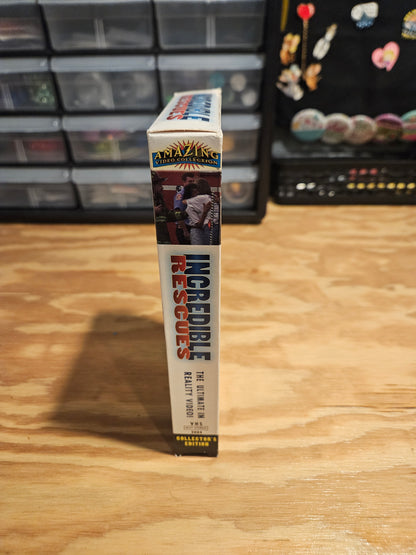 Incredible Rescues VHS Amazing Video Collection, Reality TV
