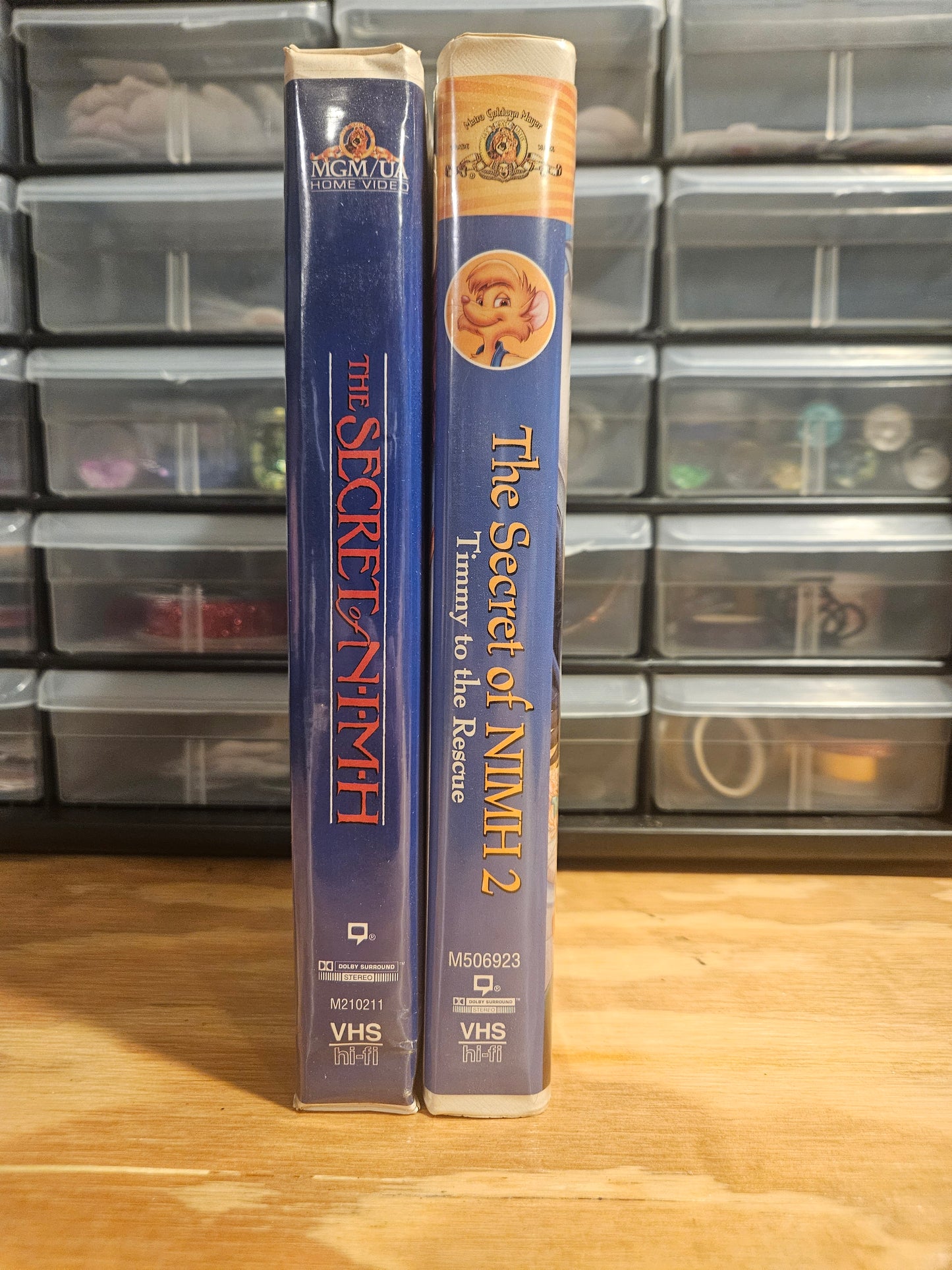 The Secret Of NIMH 1 & 2 VHS Set