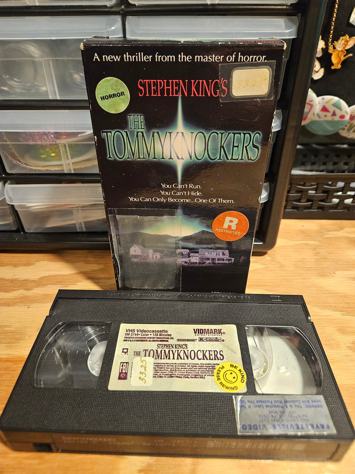 The Tommyknockers VHS, Stephen King, Horror