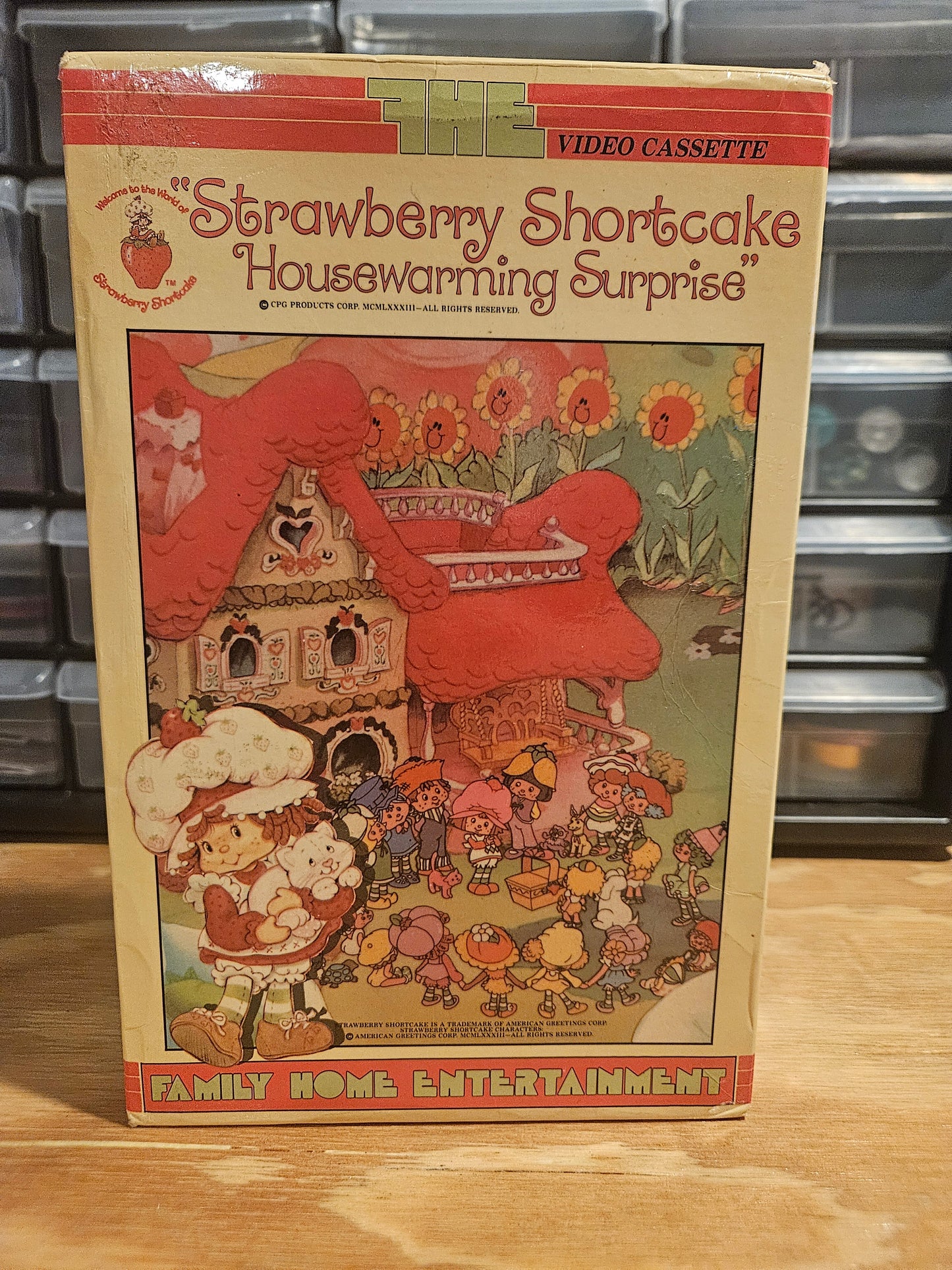 Strawberry Shortcake Housewarming Surprise Betamax (NOT VHS)