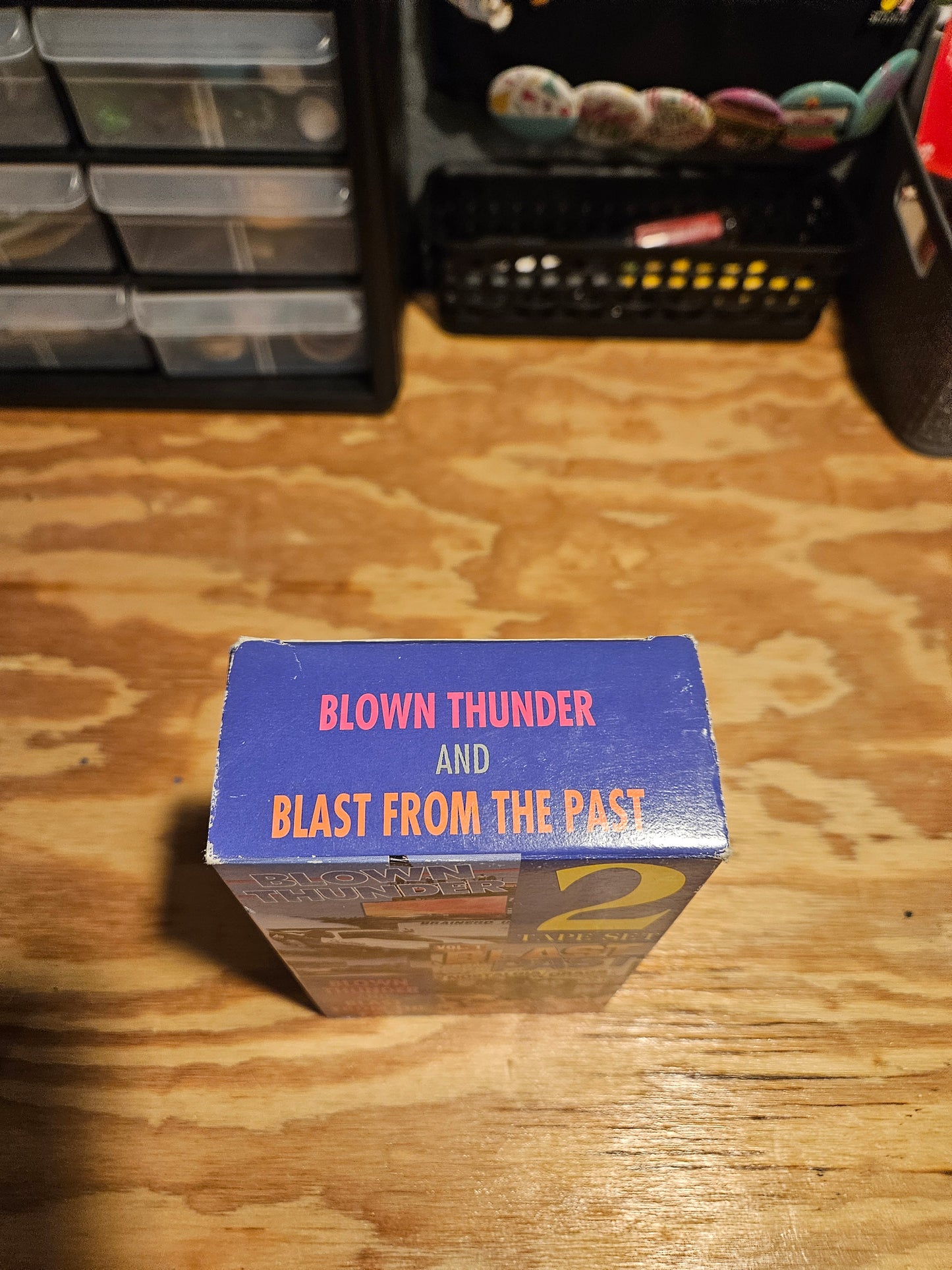 Blown Thunder and Blast from the Past Vol 1 VHS 2 Tape Set Drag Racing