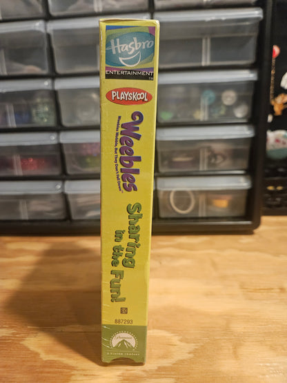Weebles Sharing In The Fun, SEALED VHS