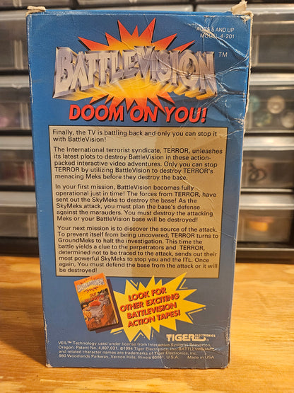 Battlevision Doom On You! VHS