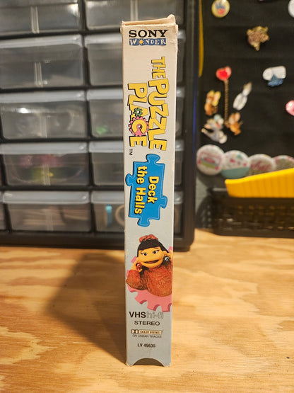 The Puzzle Place Deck The Halls VHS Sony Wonder, Patti LaBelle. Rare Tape