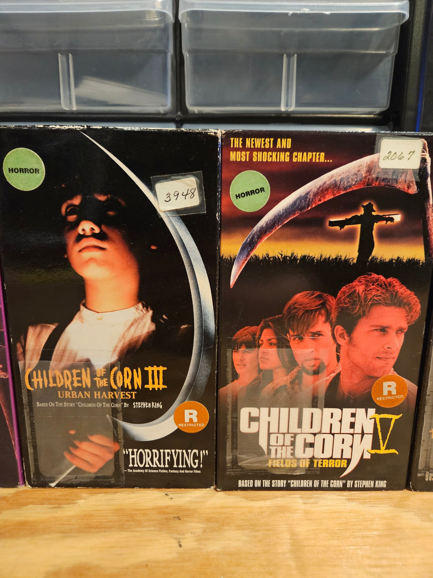 Children Of The Corn VHS Lot 1, 2, 3, 5, 666