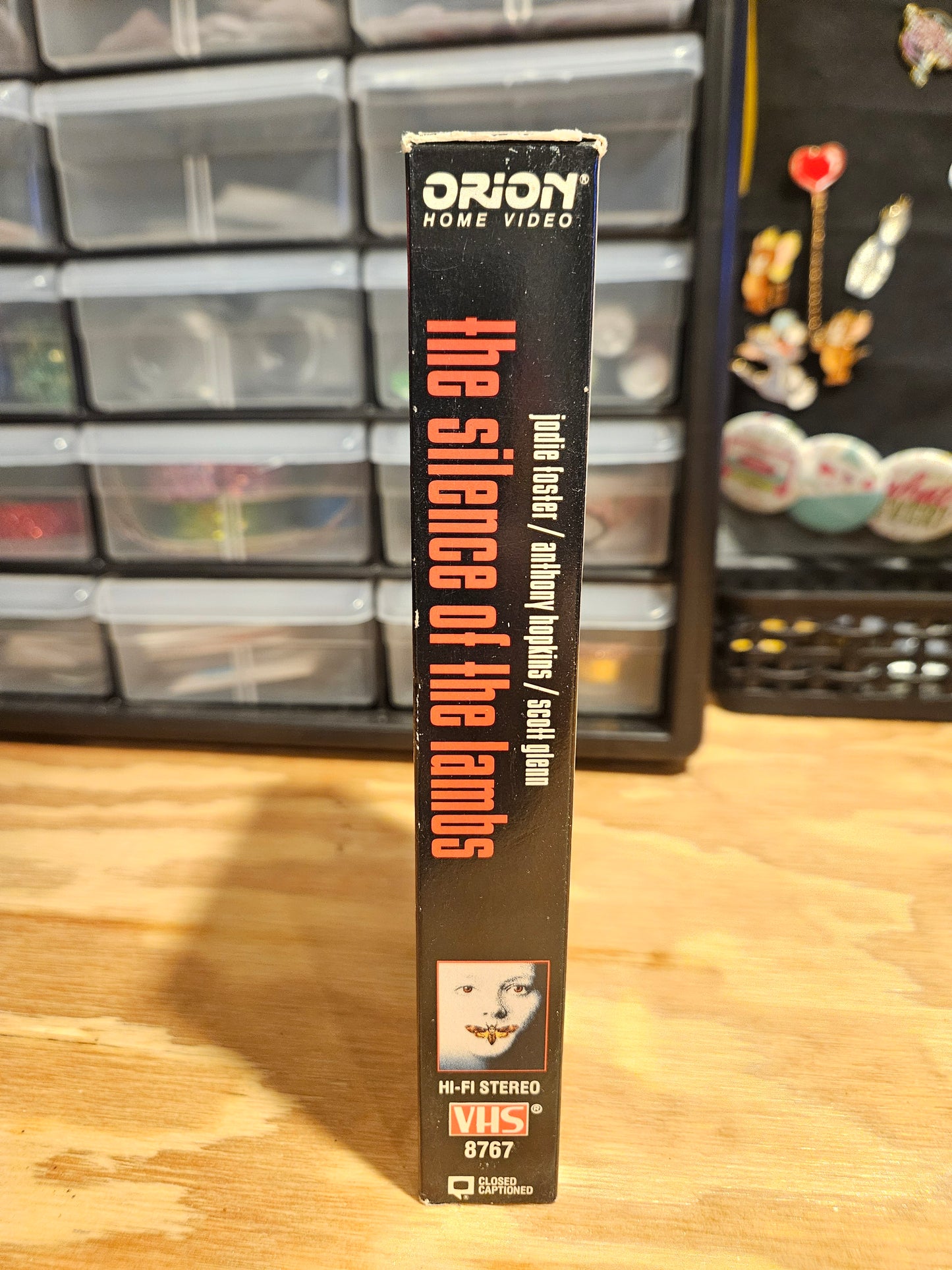 The Silence of the Lambs VHS Jodie Fostet, Anthony Hopkins, Cult Classic