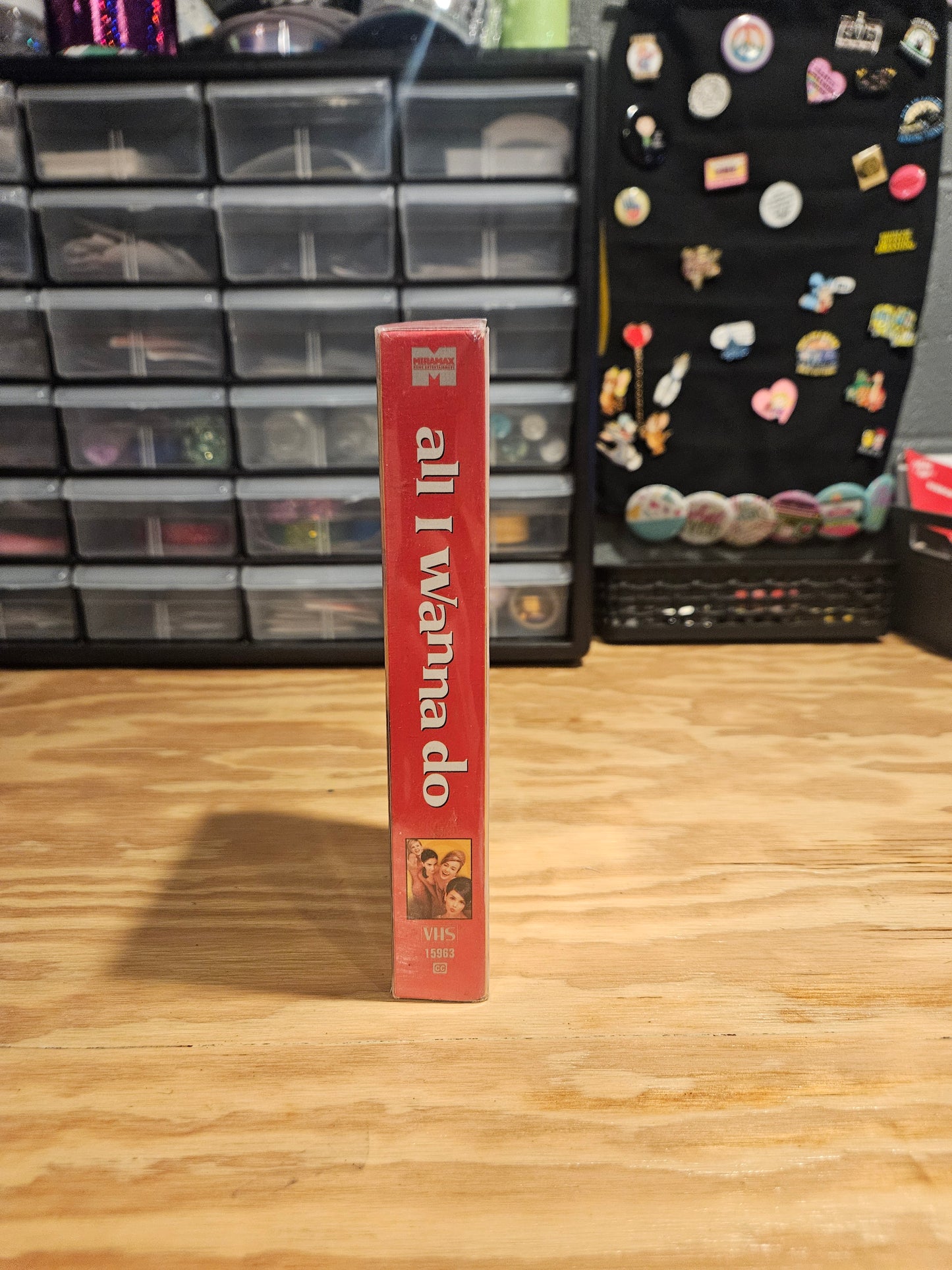All I Wanna Do VHS (AKA Strike), Cult Classic, Previous Rental Video
