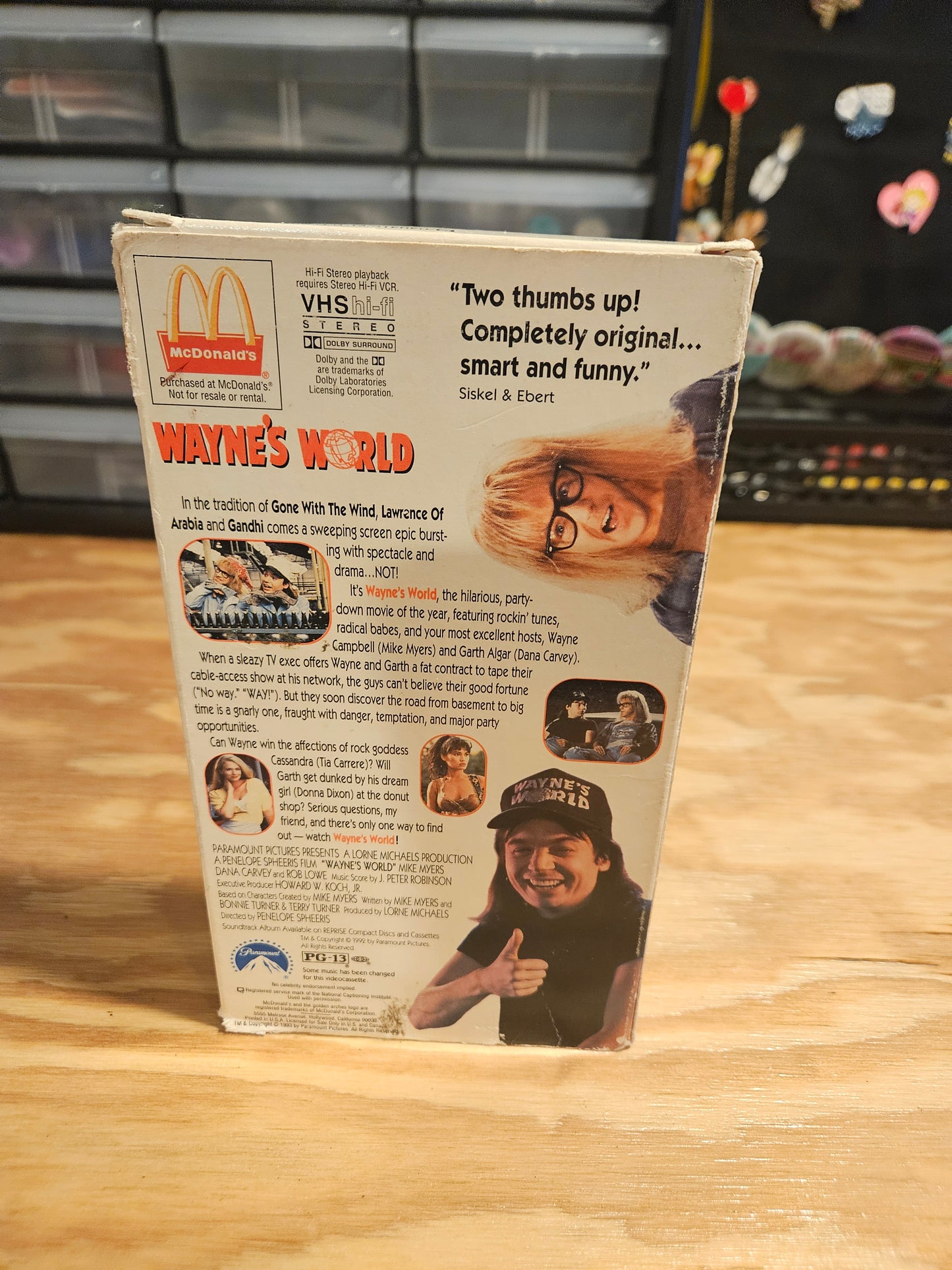 Wayne's World, McDonald's VHS