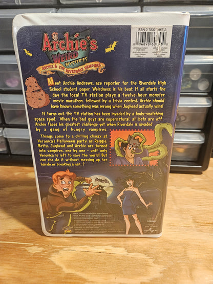Archie's Weird Mysteries - Archie and the Riverdale Vampires VHS
