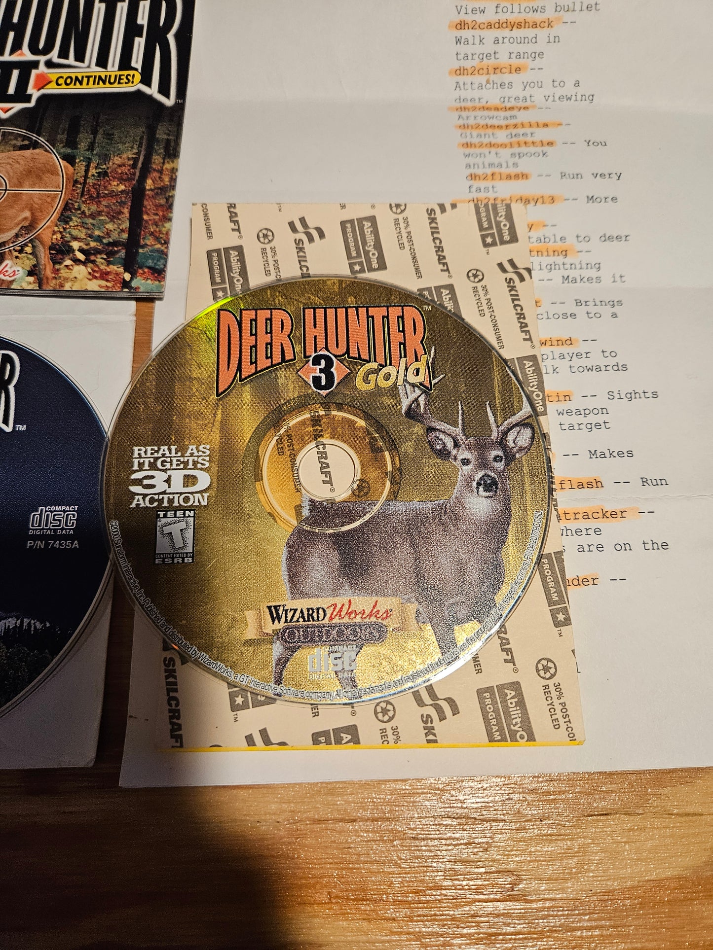 Deer Hunter 1, 2, 3 CD-ROM Games