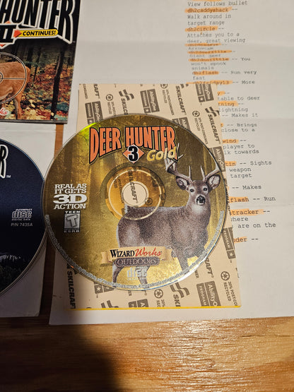 Deer Hunter 1, 2, 3 CD-ROM Games