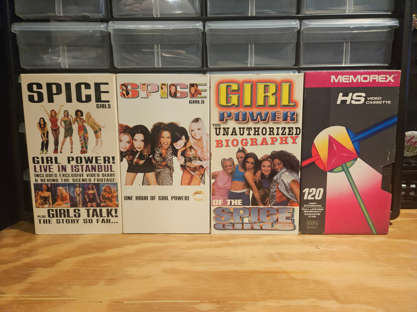 Spice Girls VHS Lot, Music Memorabilia, Concert, Nostalgia