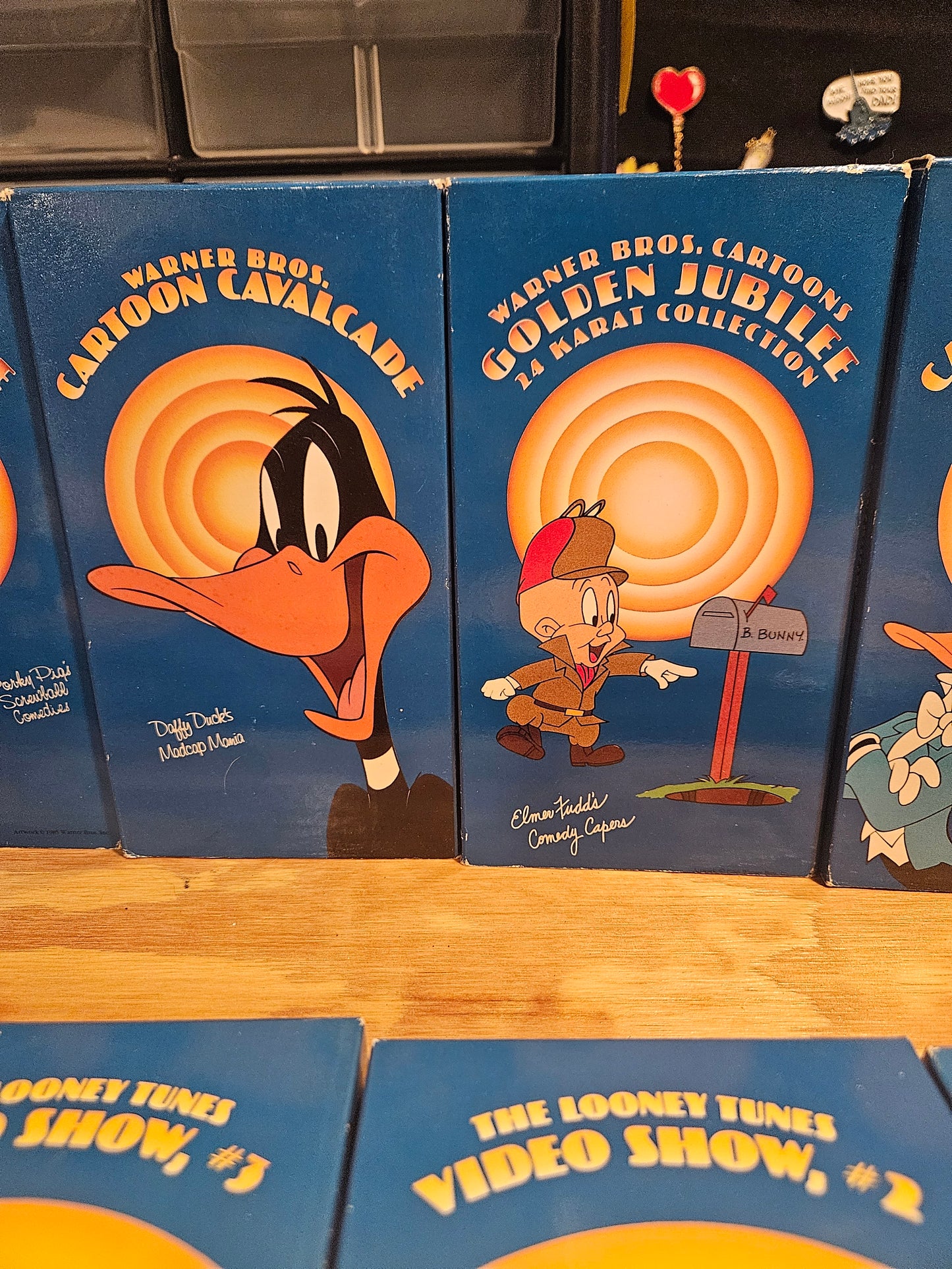 Looney Tunes - Warner Bros Golden Jubilee, Cartoon Cavalcade, The Looney Tunes Show VHS Lot